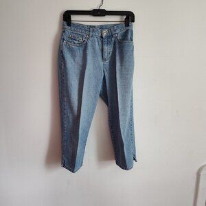 Ladies Petite SZ 6P Ralph Lauren Jean Co. Denim Capris